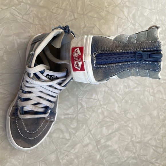 Kids Vans off the wall with zipper - Picture 3 of 9